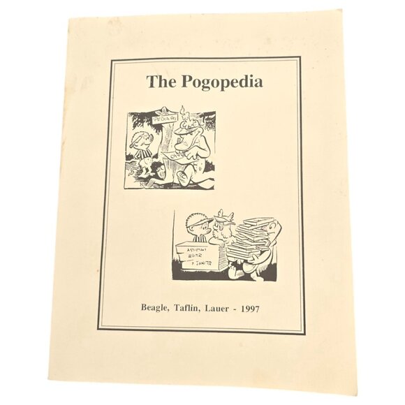 Vtg The Pogopedia Codex Walt Kelly Pogo Works Comics Beagle Tafflin Lauer RARE - Picture 1 of 16